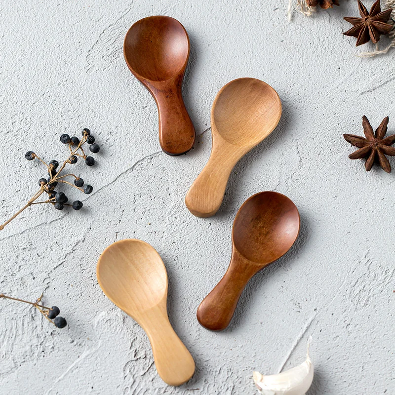 4Pcs Mini Wooden Spoons Small  – обзор и цена Kitchen Gadgets For Small Kitchens