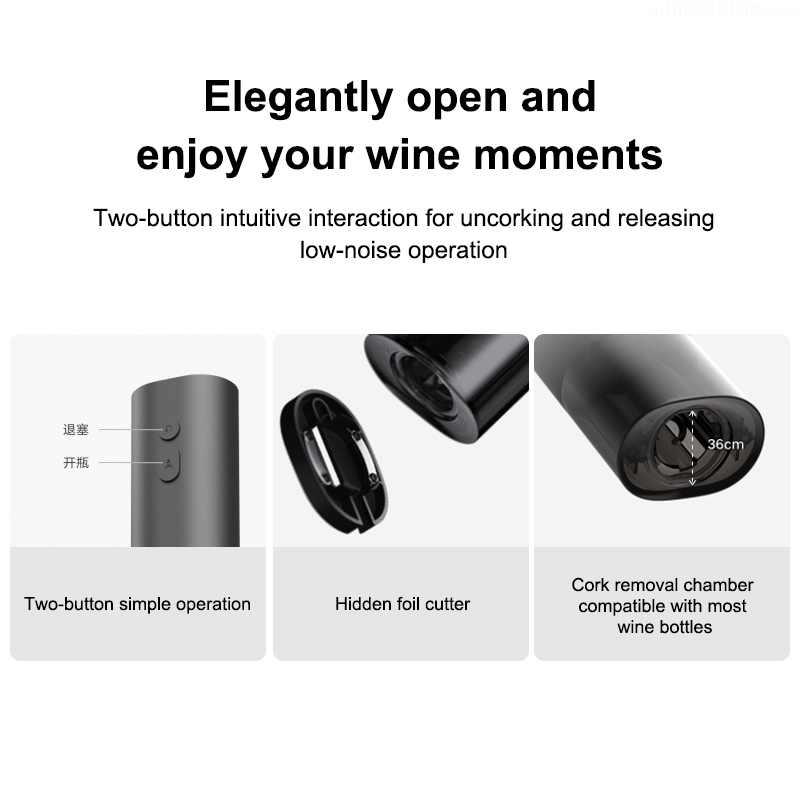 MIJIA Electric Wine Opener Bat – обзор и цена Electric Can Opener