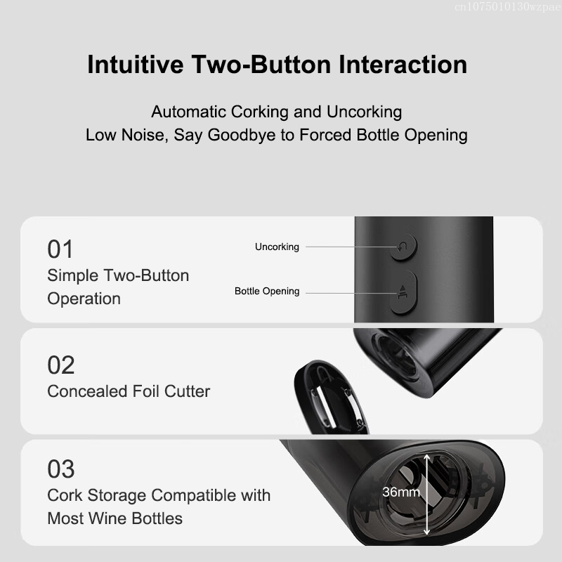 MIJIA Electric Wine Opener Bat – обзор и цена Electric Can Opener