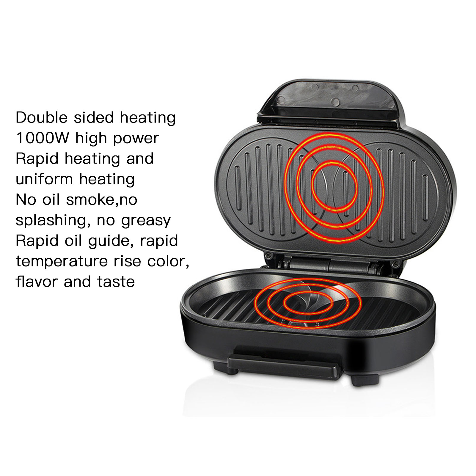 Anti-Stick Electric Hamburger  – обзор и цена Breakfast Sandwich Maker