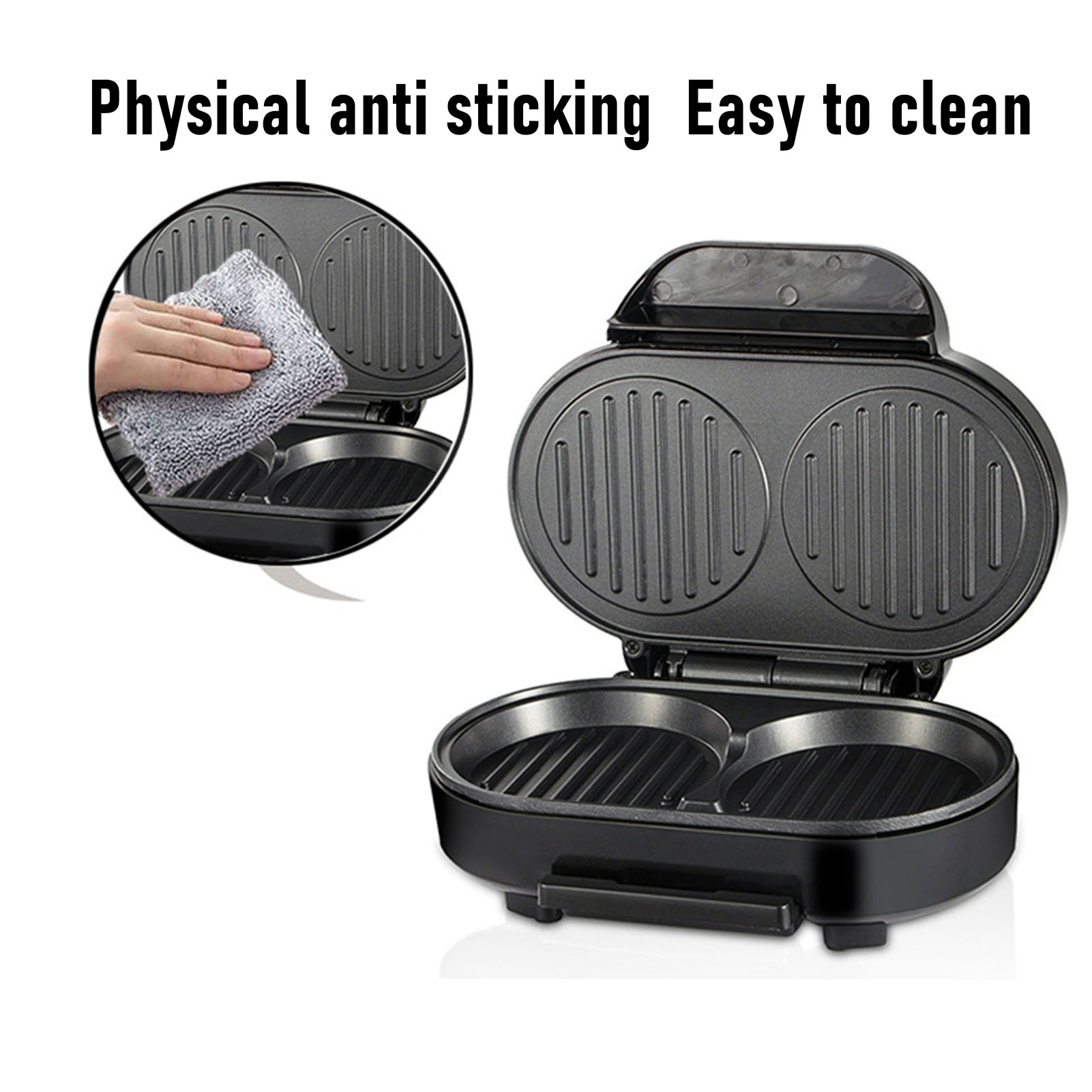 Anti-Stick Electric Hamburger  – обзор и цена Breakfast Sandwich Maker