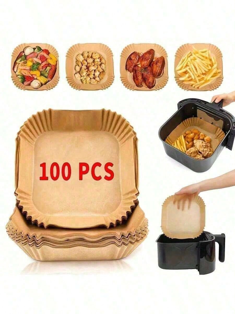100pcs, Square Disposable Air  – обзор и цена Kitchen Gadgets Baking