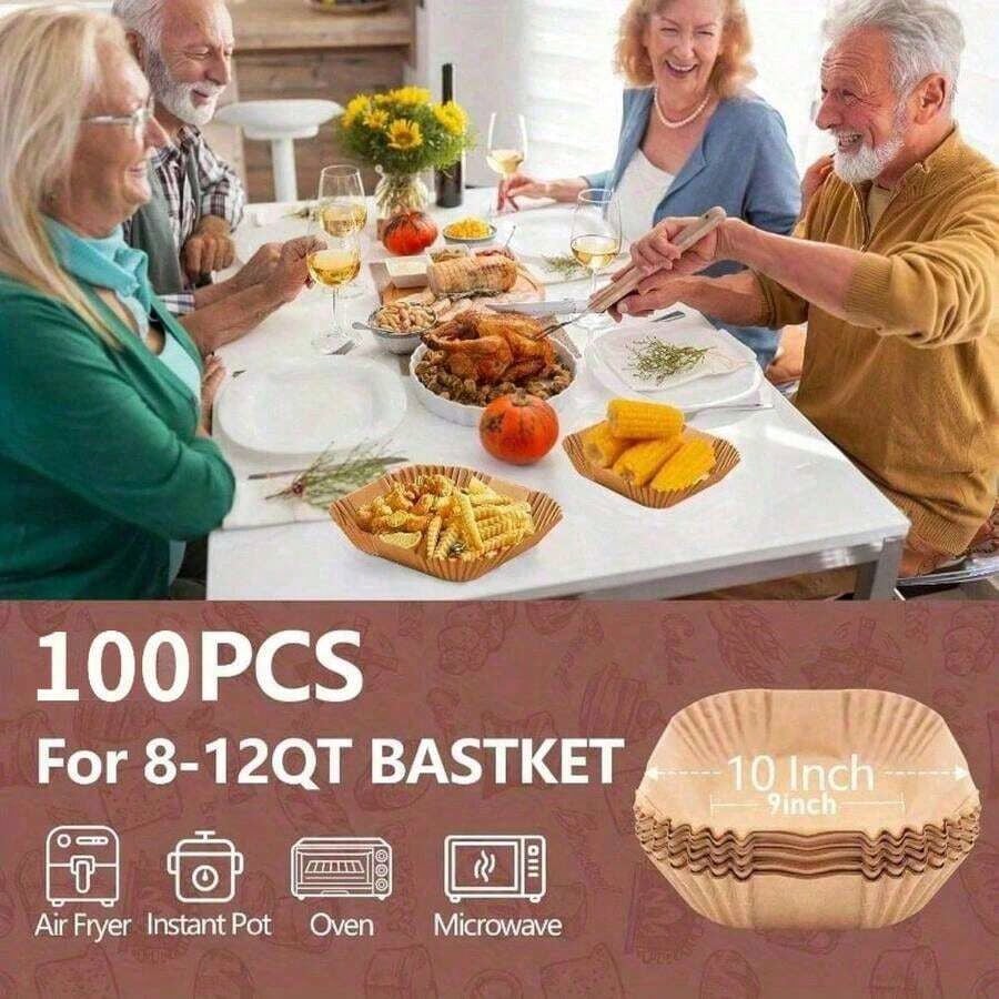 100pcs, Square Disposable Air  – обзор и цена Kitchen Gadgets Baking