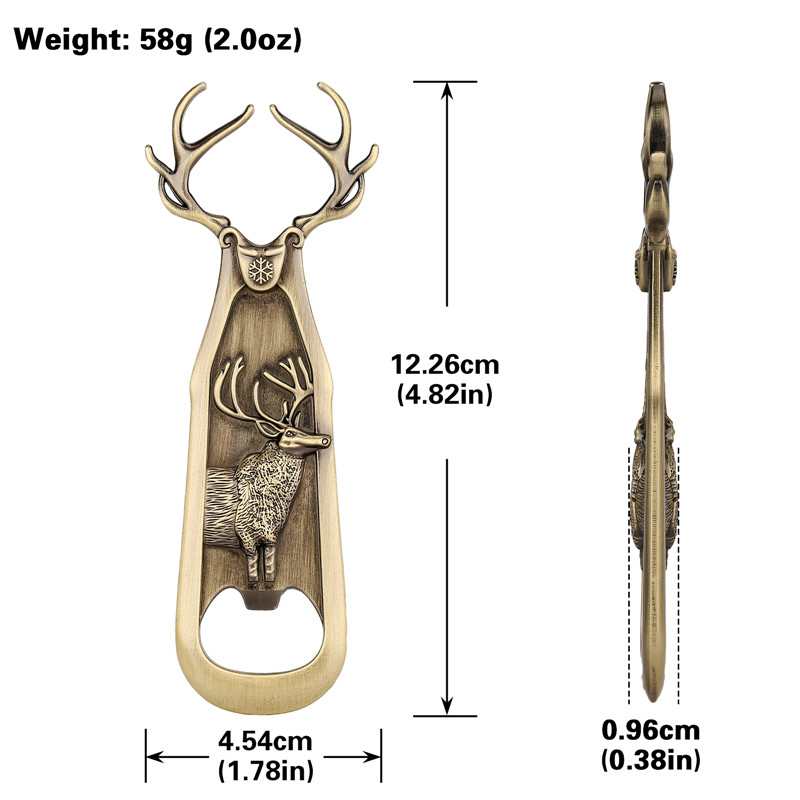 Retro Deer Reindeer Shape Beer – обзор и цена Kitchen Gadgets Club