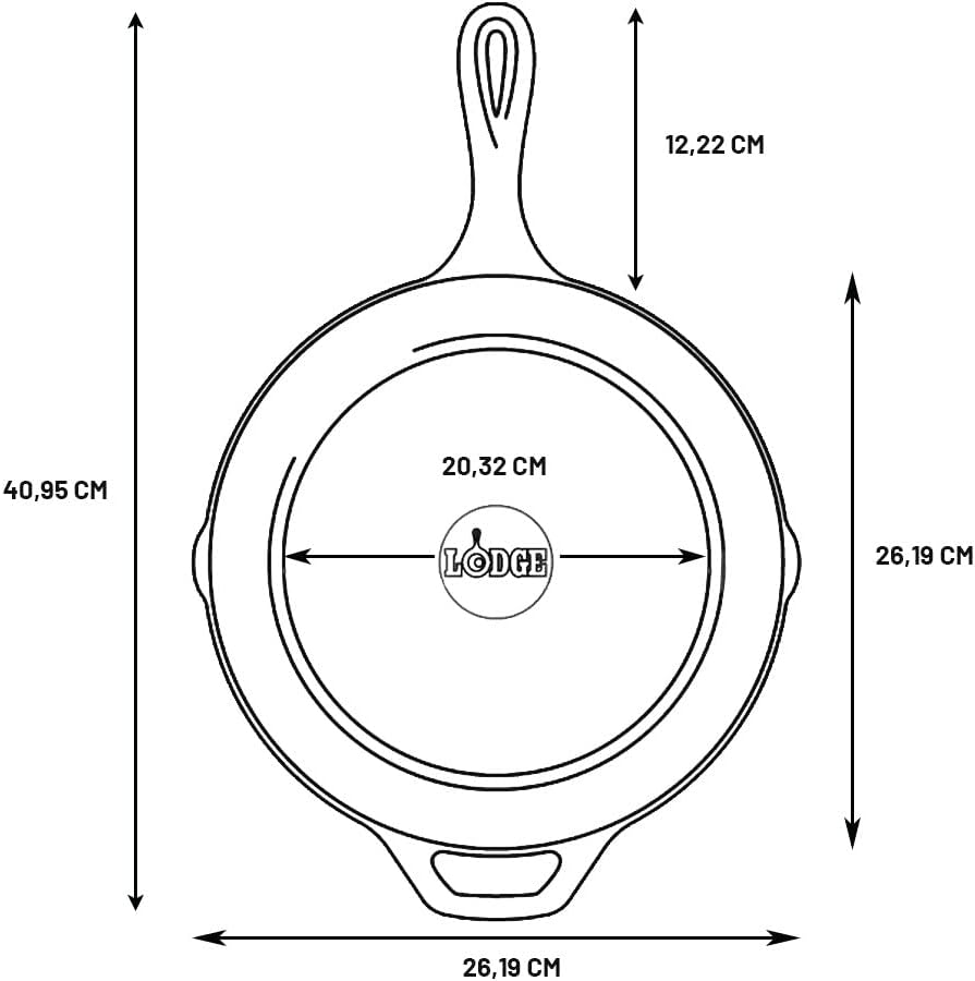 Cast Iron Skillet 10.25 Inches – обзор и цена Cast Iron Skillet