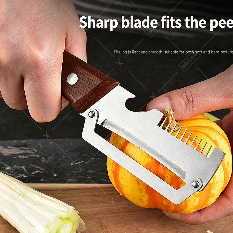 WXCOO 2-in-1 Stainless Steel P – обзор и цена Kitchen Gadgets Peeler