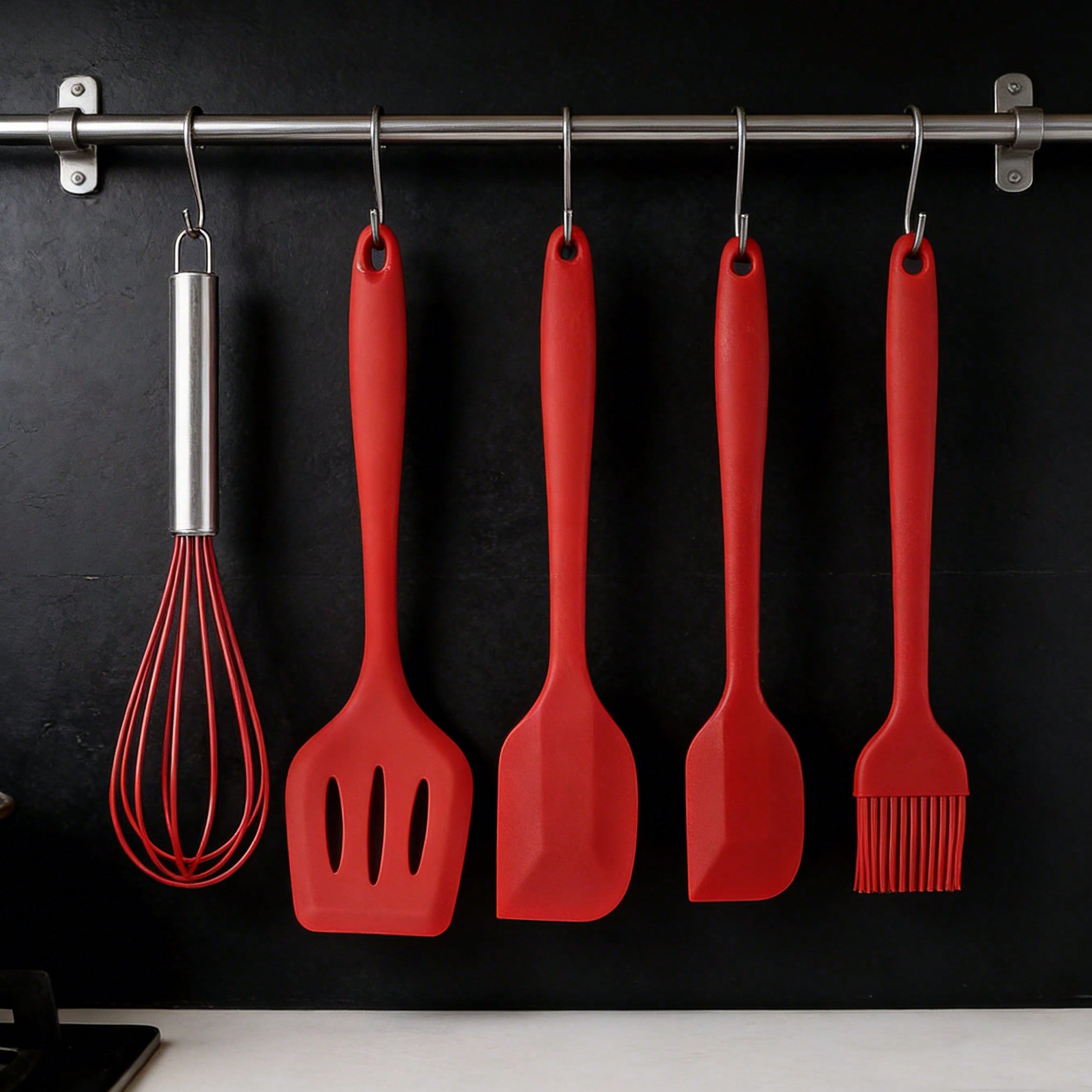Silicone Cooking Utensils Set, – обзор и цена Kitchen Gadgets Baking