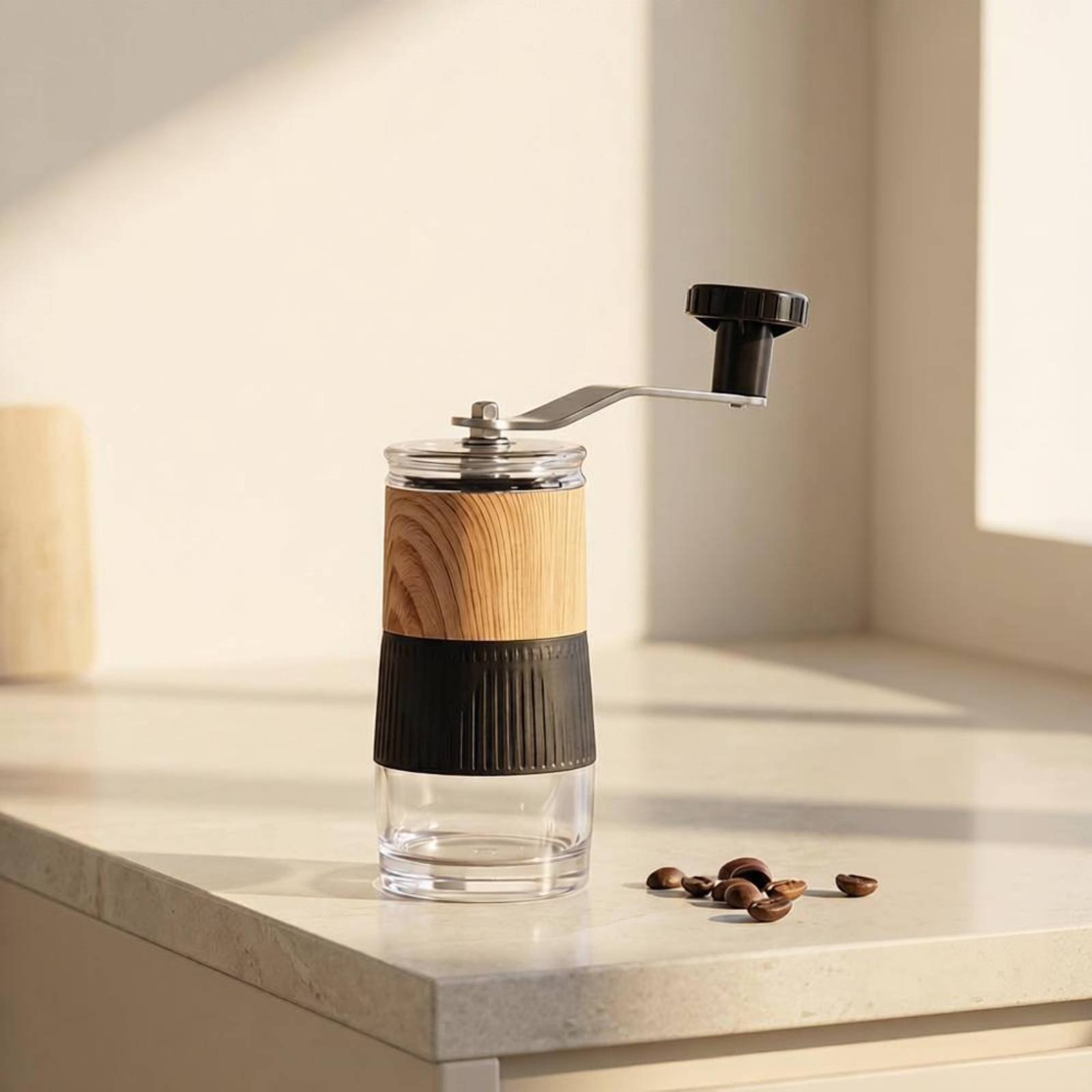Manual Coffee Grinder Uniform  – обзор и цена Kitchen Hand Gadgets