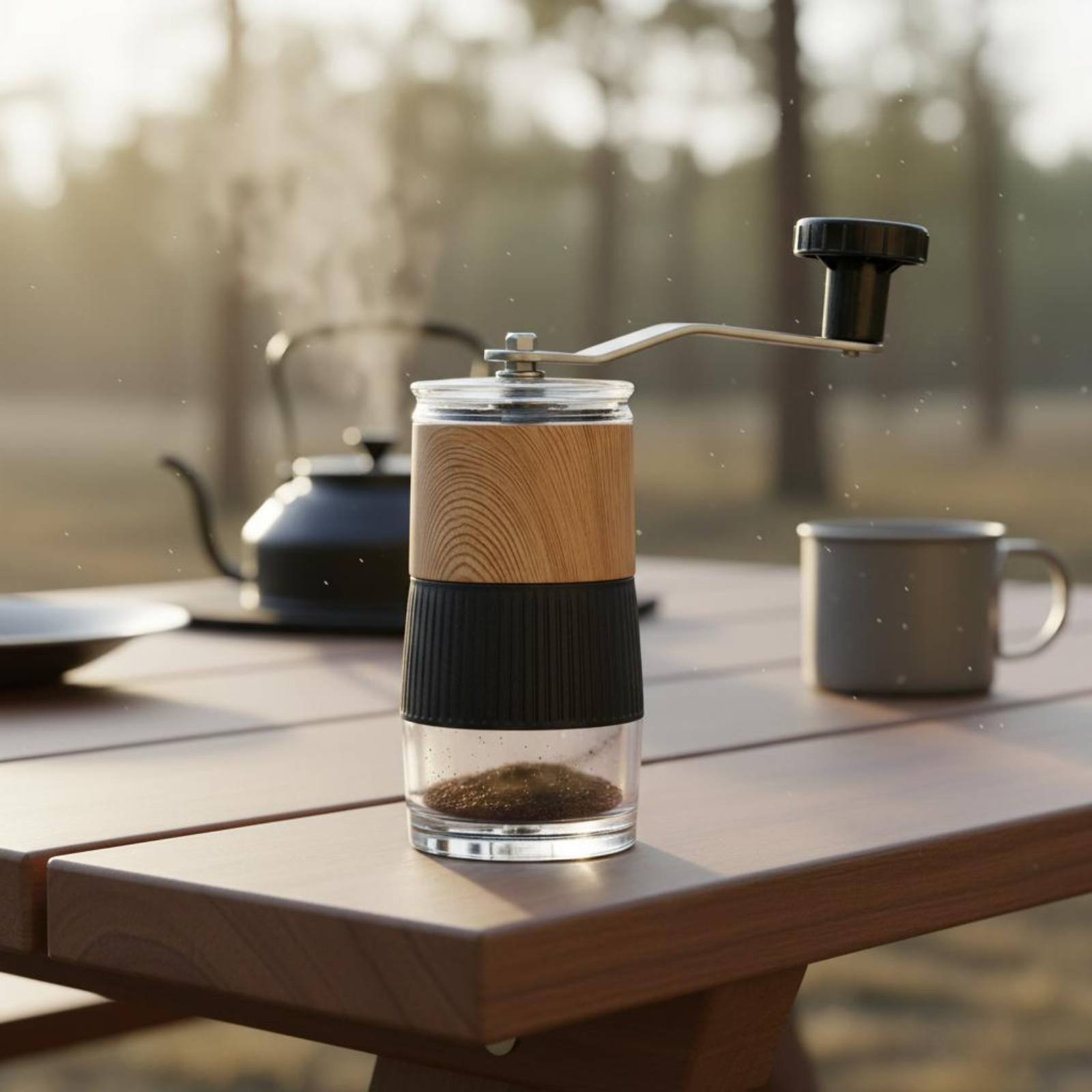 Manual Coffee Grinder Uniform  – обзор и цена Kitchen Hand Gadgets