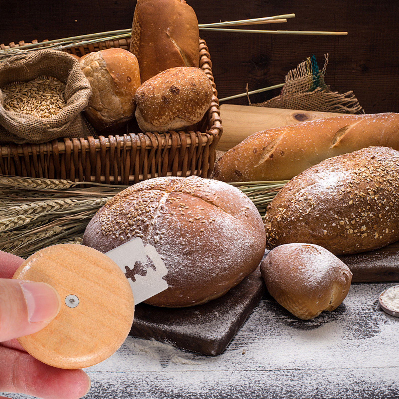 Bread Knife Set Stainless Stee – обзор и цена Kitchen Gadgets Baking