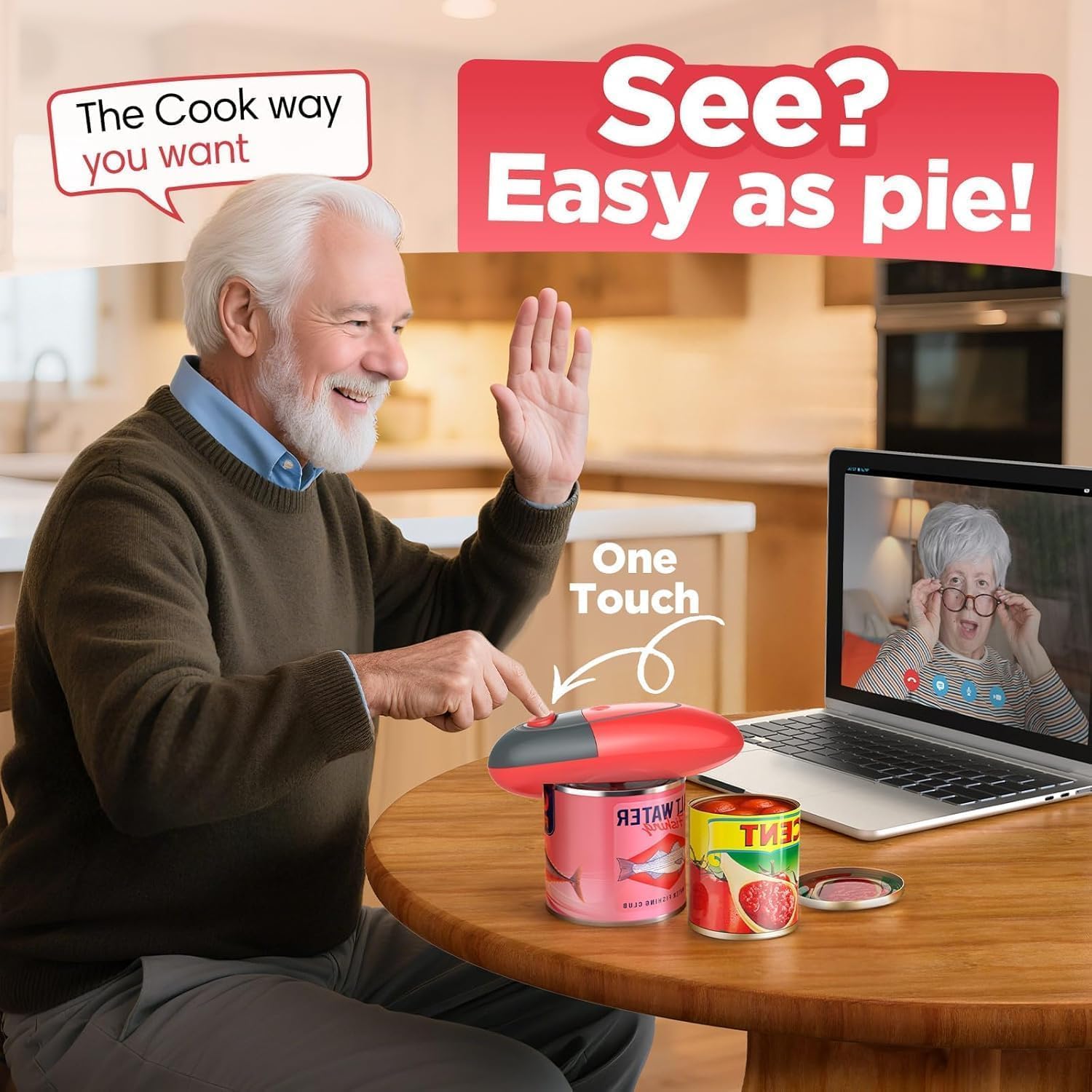 Electric Can Opener for Senior – обзор и цена Electric Can Opener