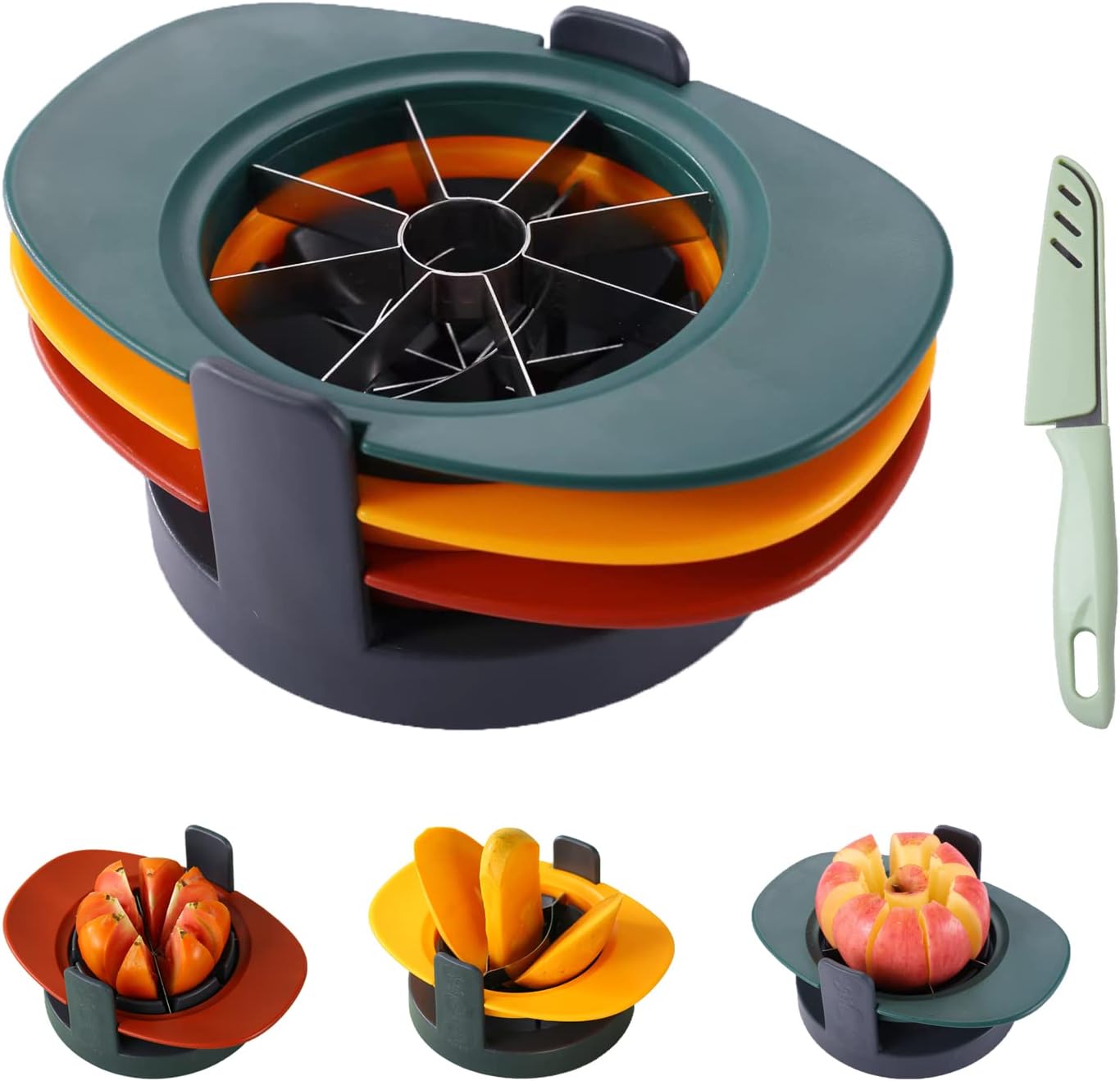 4 in 1 Fruit Slicer - Mango Co – обзор и цена Kitchen Gadgets Peeler
