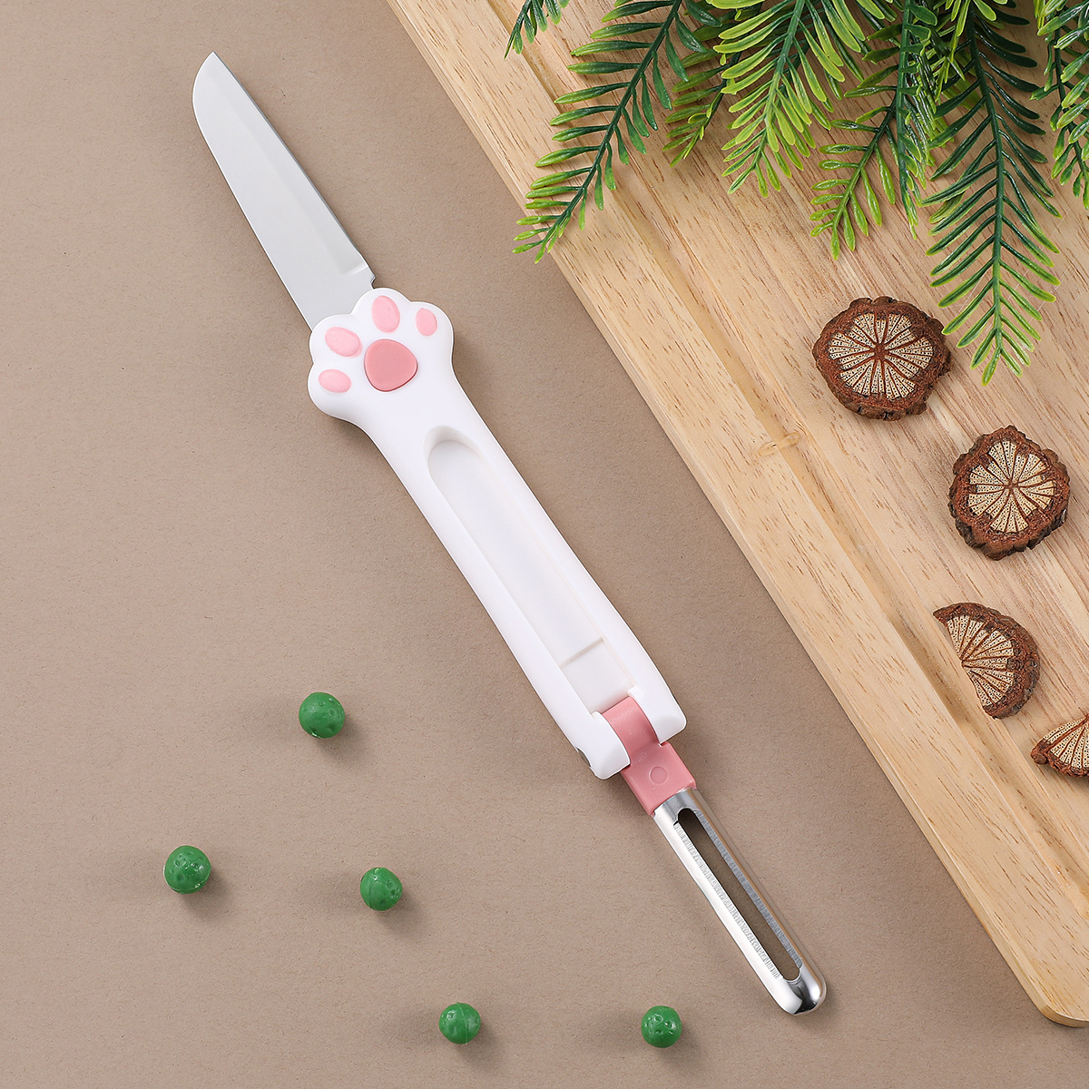 Two-in-one Fruit Knife New Hou – обзор и цена Kitchen Gadgets Peeler