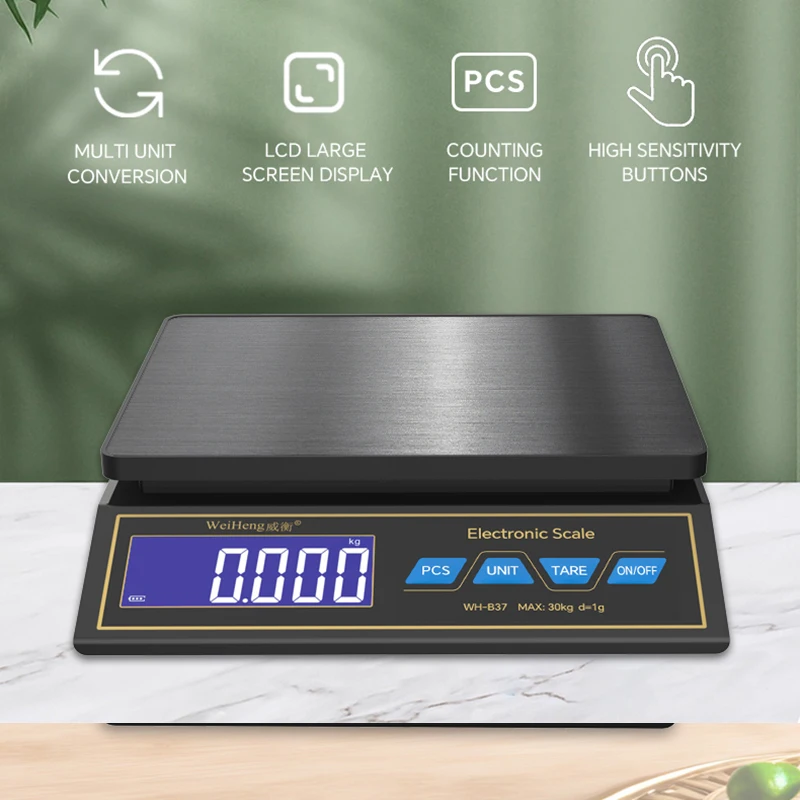 LCD Digital Kitchen Scale 30kg – обзор и цена Kitchen Gadgets Electronic