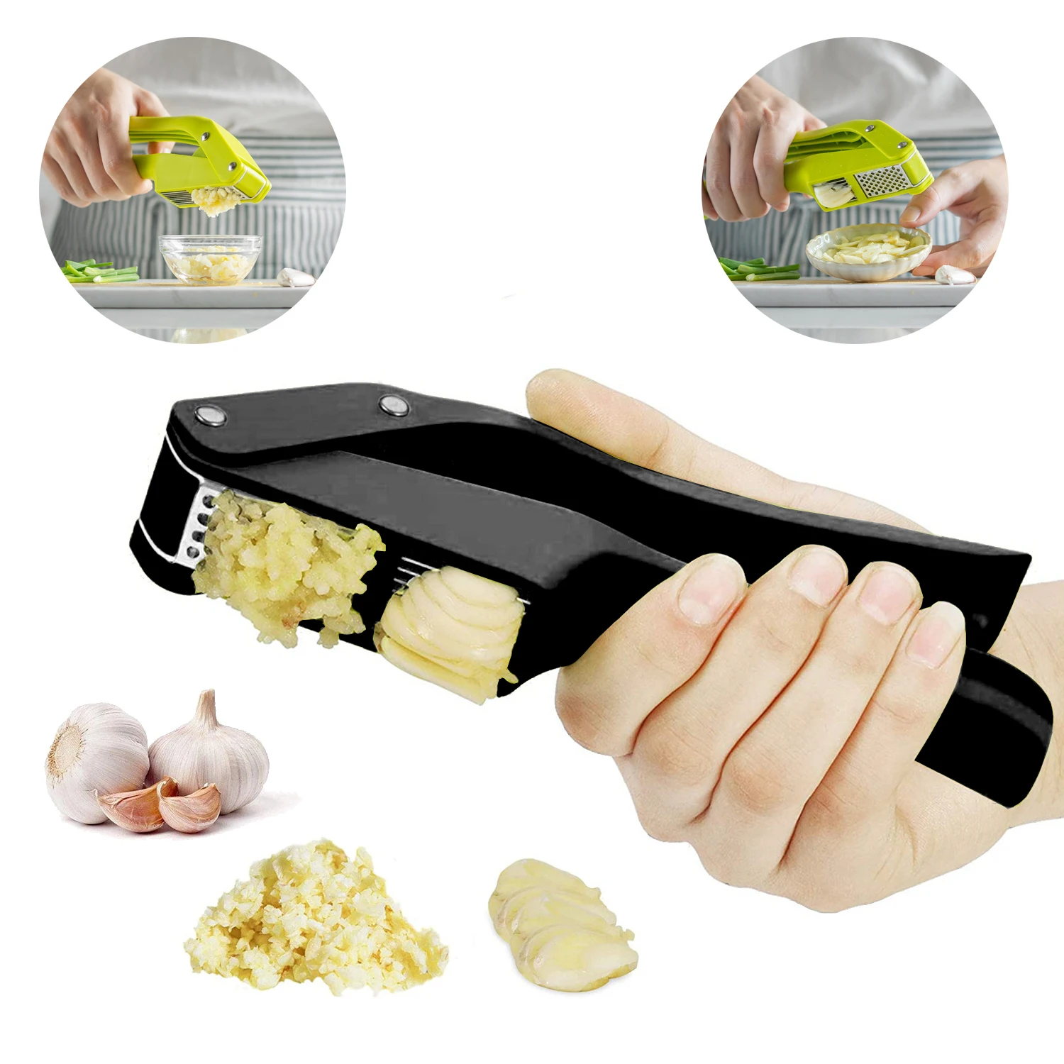 2 in 1 Garlic Ricer and Slicer – обзор и цена Kitchen Gadgets Useful
