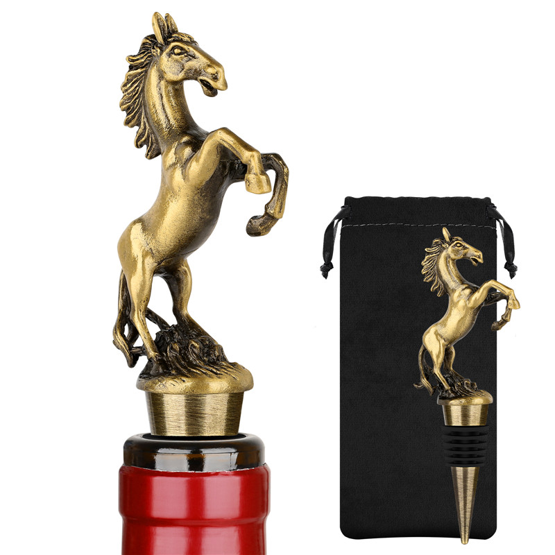 Creative Horse Shape Wine Stop – обзор и цена Kitchen Gadgets Club